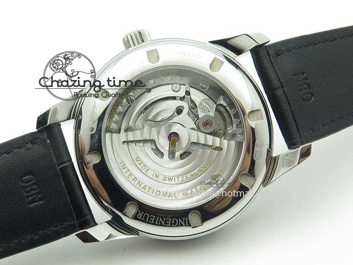 MIROTIME 0105 RelaxedFit Ingeniuer St.Laurens SS White Dial MKF 1:1 V2 Best Edition On Black Leather Strap A 7355
